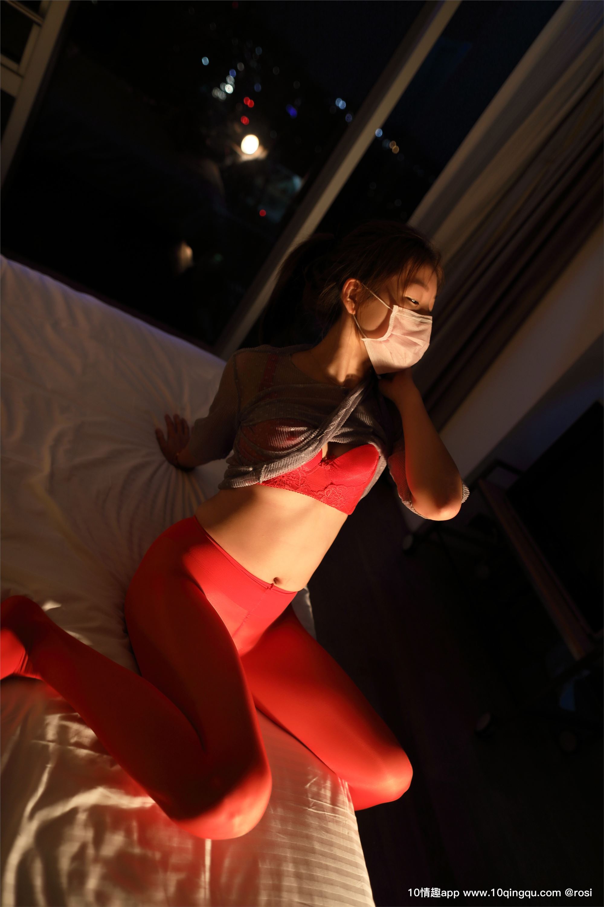 [ROSI写真]口罩系列 2019.03.18 NO.1009